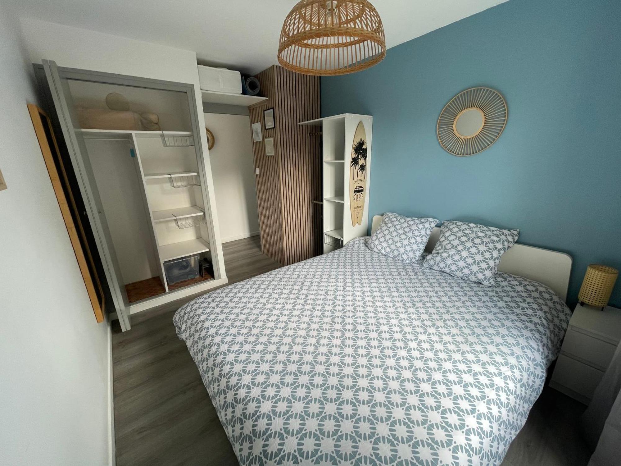 Appartement Avec Chambre, Terrasse Et Jardinet Proche Plage, Foret Pins, Piste Cyclable, Lac Mimizan Luaran gambar